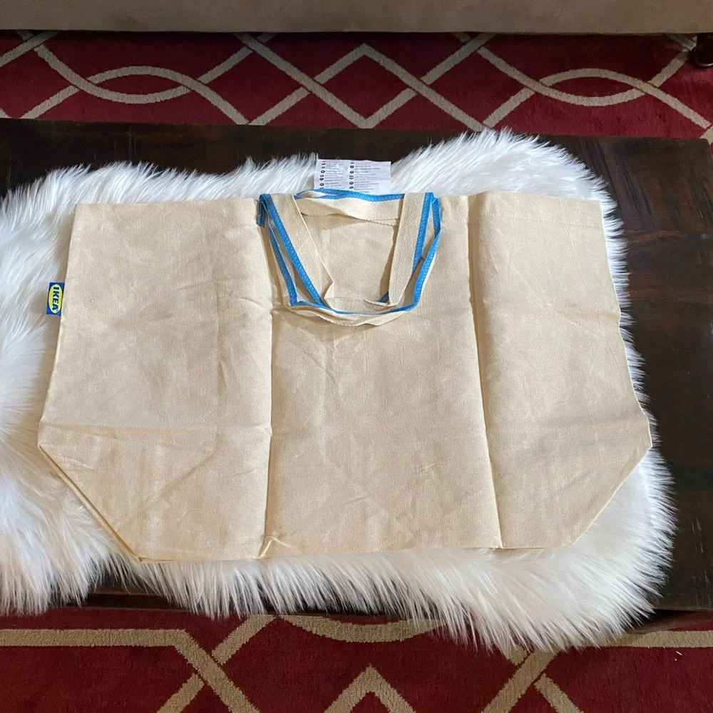 Ikea, Spikrak shopping bag tote cotton/natural